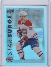 2023-24 Upper Deck Series 1 Star Surge #SS-4 Juraj Slafkovsky Montreal Canadiens