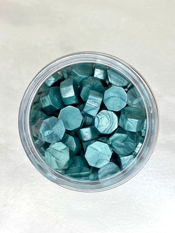 Восковые бусины Dark Harbor Blue 100 штук - Изображение 3 из 3