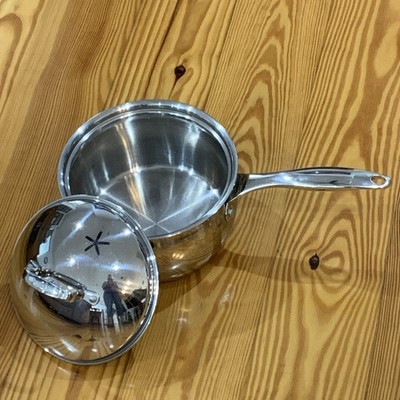 Belgique Stainless steel saucepan 3 quart multiply and vented Copper