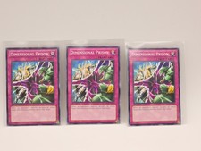 Dimensional Prison 3x SDCR-EN033 - 1st Edition - Common - LP - Yugioh