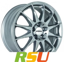Ronal R54 decor-titan 8x19" ET21 LK5 112 ML 66.5 Alufelgen 19 Zoll