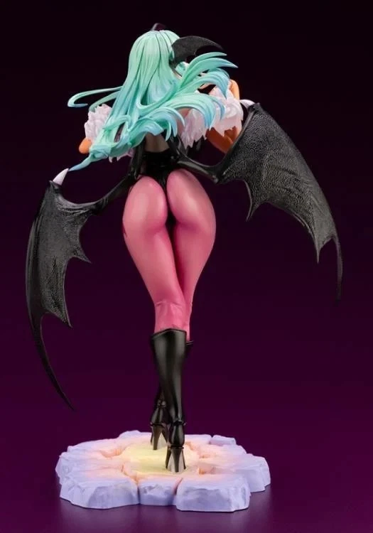 *US Seller * Darkstalkers beautiful Vampire Bishoujo Morrigan Statue Figure 1/7 - Image 3 of 4