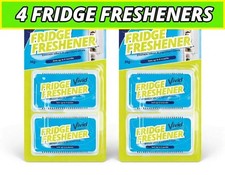 4x FRIDGE FRESHENER Deodoriser Kitchen Air Remove Smell Eliminate Odour GM497 UK