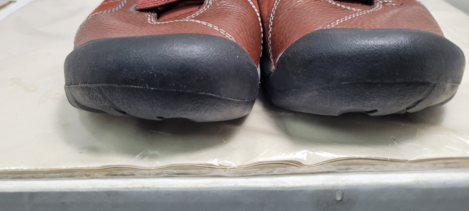 Scarpe da trekking Keen taglia 7 5 donna Presido stringate hennè bruciato allacciate basse