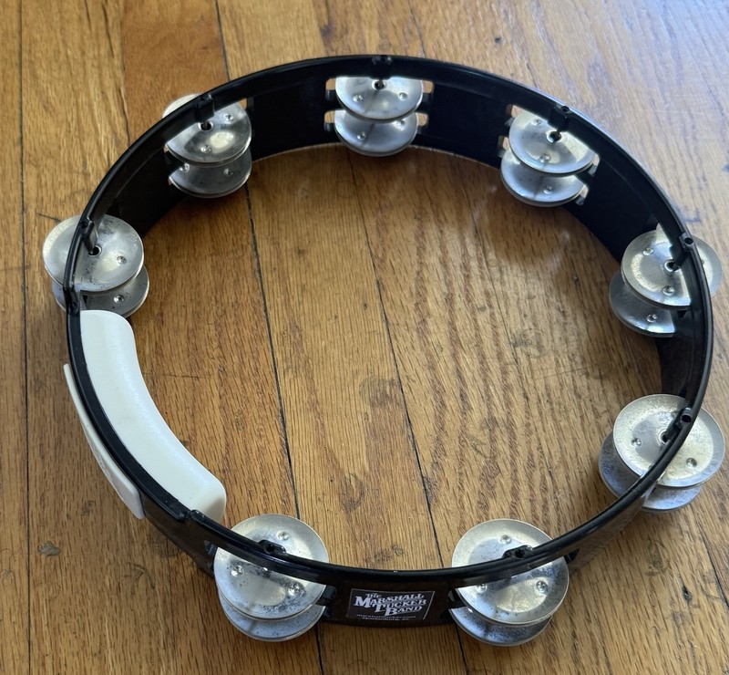 TRUE COLORS RHYTHM TECH 10” TAMBOURINE MARSHALL TUCKER BAND CONCERT USED 2015