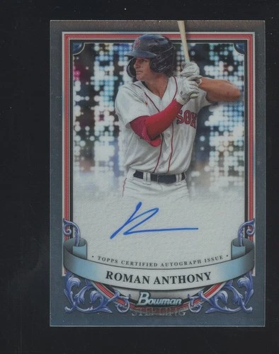 2024 Bowman Sterling Roman Anthony Red Sox RC Rookie ON CARD AUTO