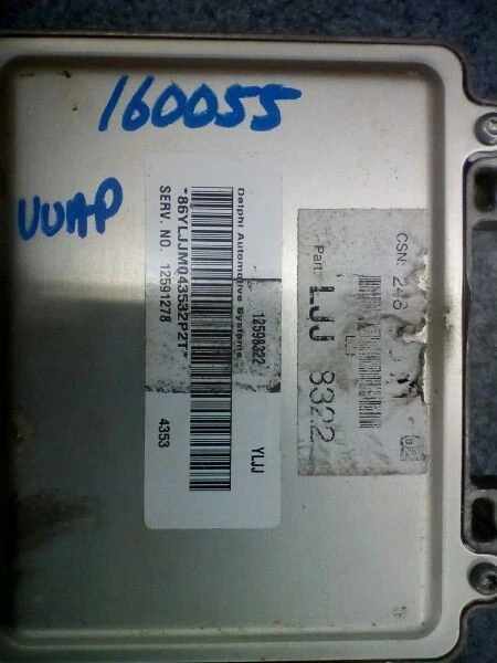 ENGINE ECM FITS 05 ALLURE 122393 Foto 2 de 4