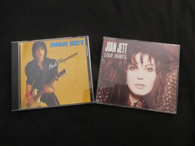 Joan Jett-2 Import CD,''Bad Reputation'' + ''Love Hurts'',Hard,Rock,Punk,Alt,OOP,NM