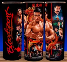 Bloodsport 80s Jean-Claude Van Damme Fighting Movie Cup Mug Tumbler 20oz