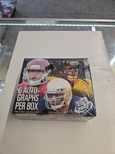 factory sealed 2013 press pass football box 6 autographs per box