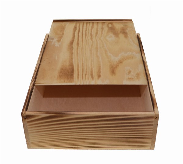 "Weinkiste 3Er \"Holzkiste\" - Truhe Holztruhe Holzbox Verpackung Geschenke PräSent"-image