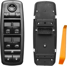 Master Power Window Switch Driver Side Front Left Door Control Button,Fits 2016-