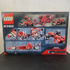Lego Racers: Ferrari F1 Racer 1:10 Scale 8386 Retired Sealed