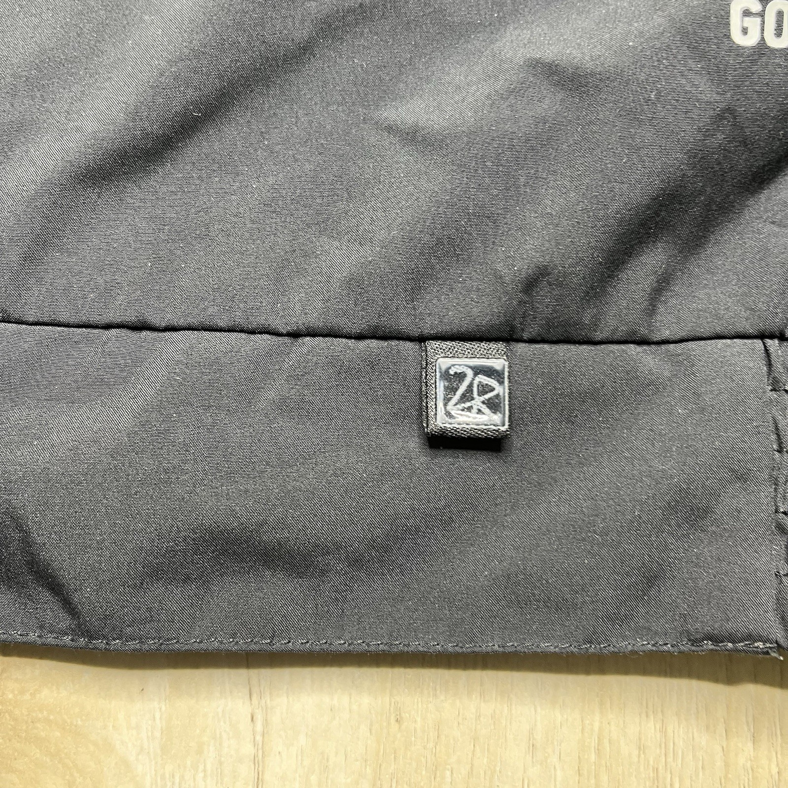 Zero Restriction Gore-Tex Golfing Full Zip Windbreaker Jacket Men’s Large Black