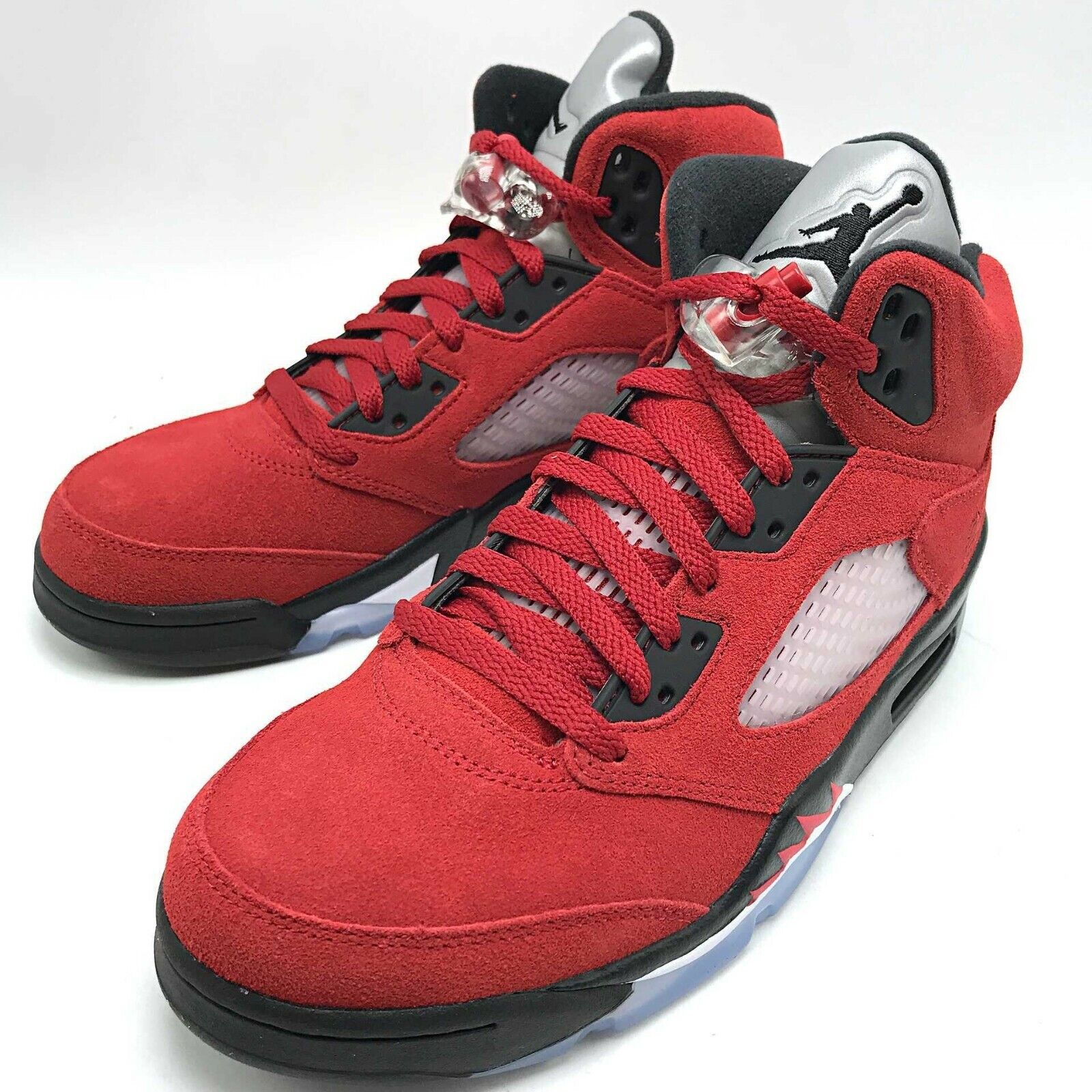 Nike Air Jordan 5 Retro Men's Shoes Raging Bull Red 2021 DD0587-600
