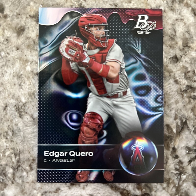 2023 Bowman Platinum Top Prospects #19 Edgar Quero ANGELS