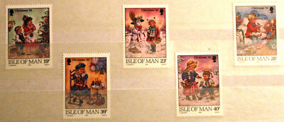 Isle of Man 1993 Christmas Children during the Christmas season IM 564-568