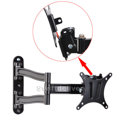 Full Motion TV Monitor Wall Mount Bracket for Vizio LG 21 22 24 26 29 32 LED cyk