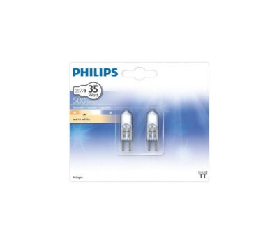 2er Pack Philips Halogen GY6.35 25W = 35W 500lm 12V Warmweiß 3000K DIMMBAR