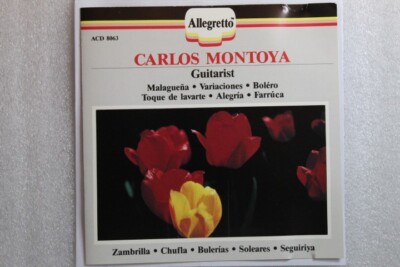 Carlos Montoya Guitarist CD Romantic