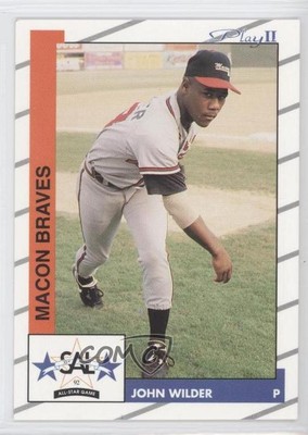 1992 Play II South Atlantic League All-Star Game John Wilder #XLI