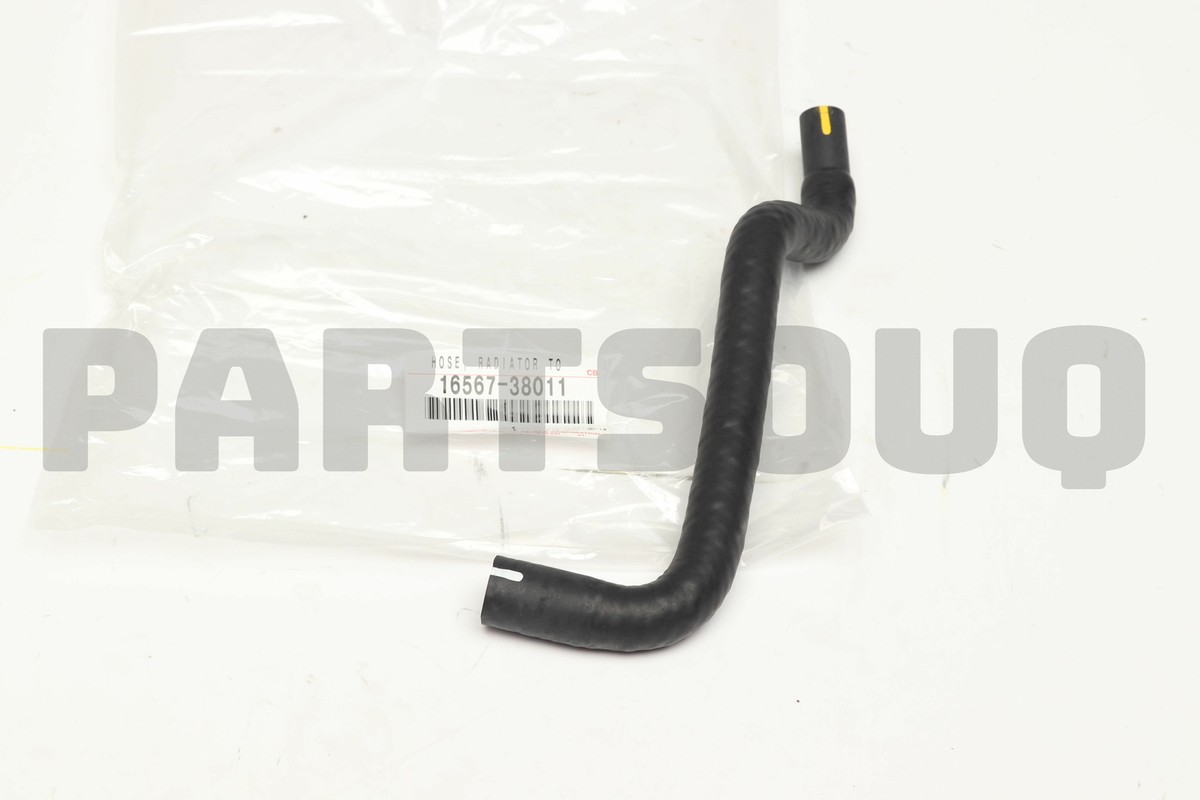 1656738011 Genuine Toyota HOSE(FOR RADIATOR RESERVE TANK) 16567  