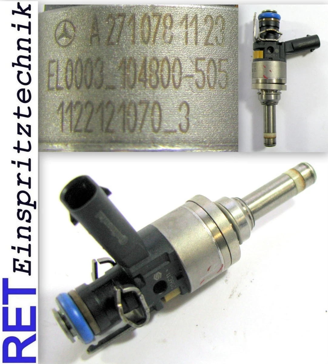 Einspritzdüse Continental A2710781123 Mercedes Benz W 212 