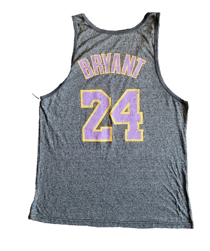 GIRLS YOUTH XL (16) NBA4HER Pink/White Adidas KOBE BRYANT Lakers