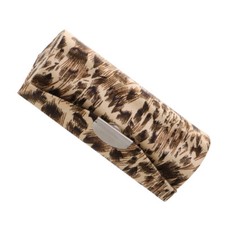 Lipstick Case With Mirror Leopard Print Travel Lipstick Organizer Single