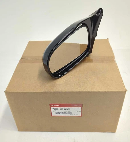 New OEM Genuine Honda Door Mirror 1996-2000 Civic 2 door Pearl Black LH NH503P