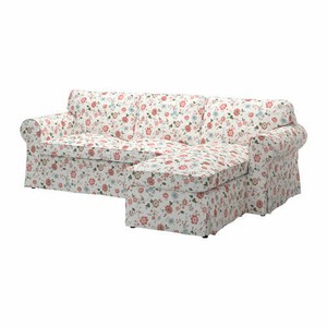 Neu Ikea Bezug fur Ektorp 3er Sofa mit Recamiere ...