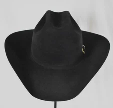 Bailey 10x Beaver Black Suede 7 3/4 Western Cowboy Mens Hat WITH TAGS