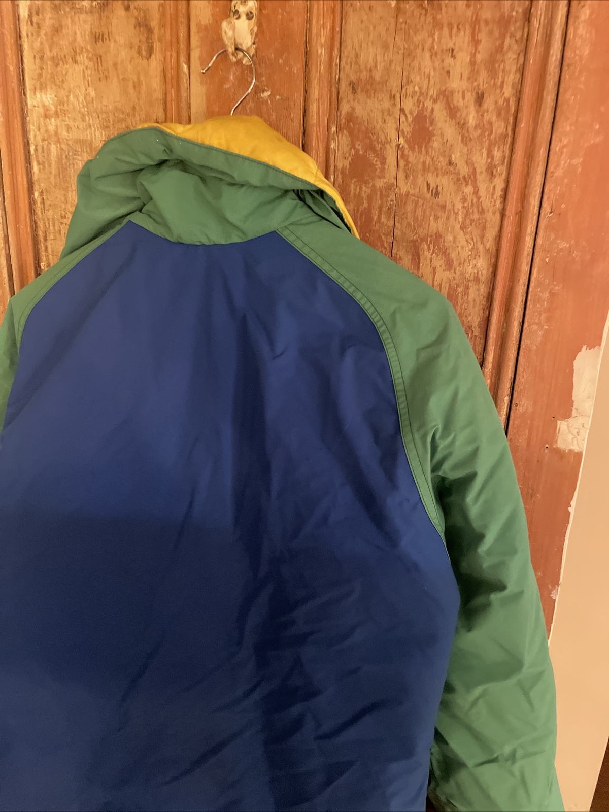 Vintage Powderhorn Jacket Mens Large Multi Colour Ski 80s Hiking Coat