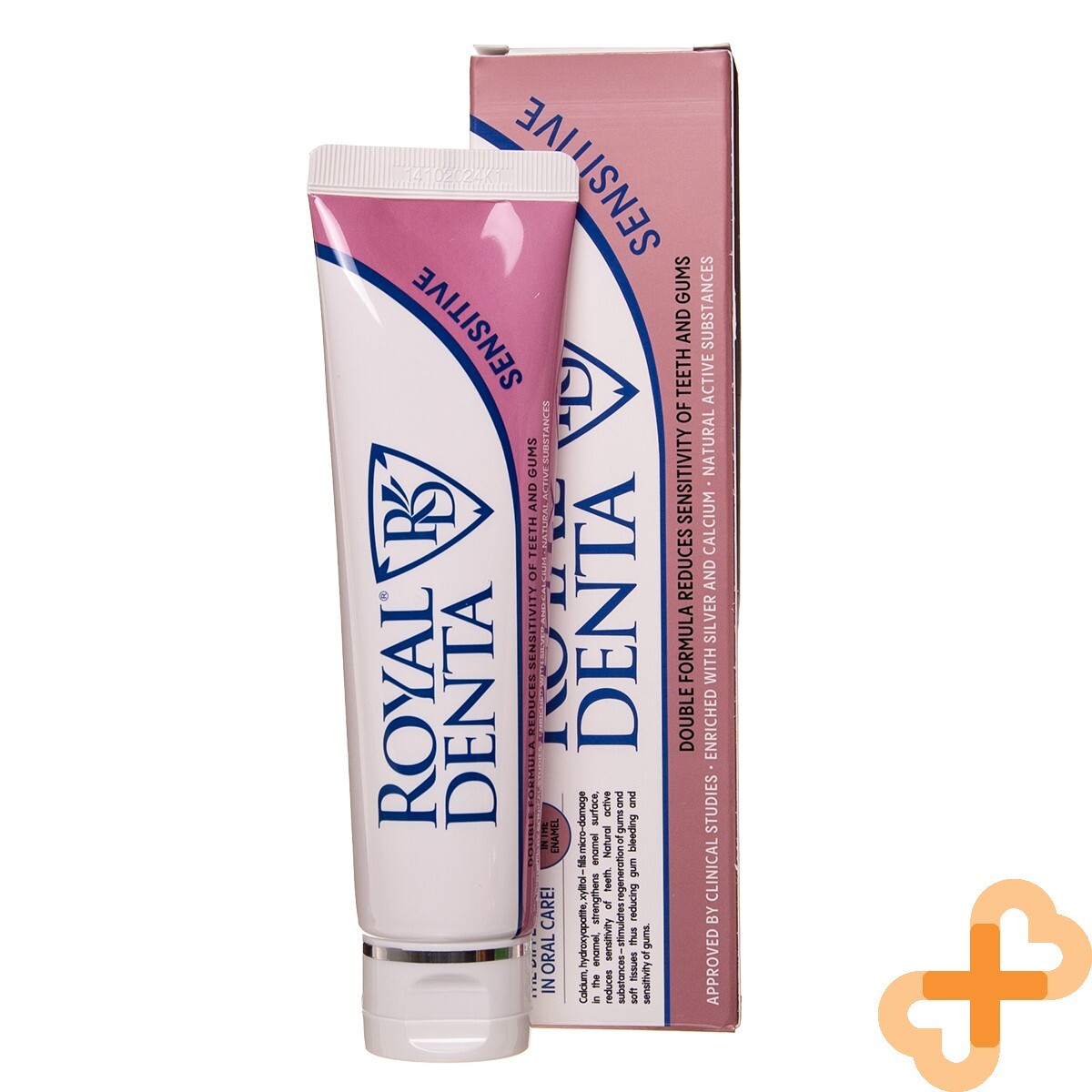 ROYAL DENTA SENSITIVE Toothpaste 130g Silver Technology For Sensitive Teeth