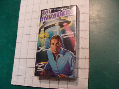 Factory Sealed VHS: The INVADERS episode #7 WALL OF CRYSTAL burgess meredith1988