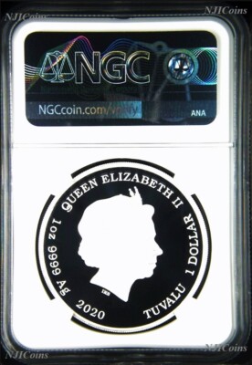 2020 emoji™ Celebration .9999 1oz Silver $1 Proof Coin NGC PF70