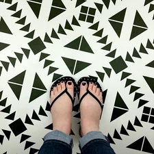 Daxos Tile Stencil - Durable & Reusable Mylar Stencils