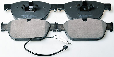 DENCKERMANN B111267 Bremsbelagsatz, Scheibenbremse für CITROËN,DS,PEUGEOT