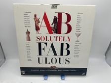 "Absolutely Fabulous" 3-Disc Box Set Laserdisc LD - BBC Series Seasons 1  2