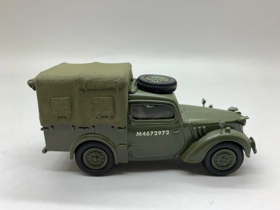 Hart Modelli Metallo Bianco Kit Costruito Inglese Esercito Austin Tilley 1/48 - Immagine 4 di 4