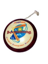 NED Boomerang Red YoYo The Ned Show Never Give Up Do Your Best