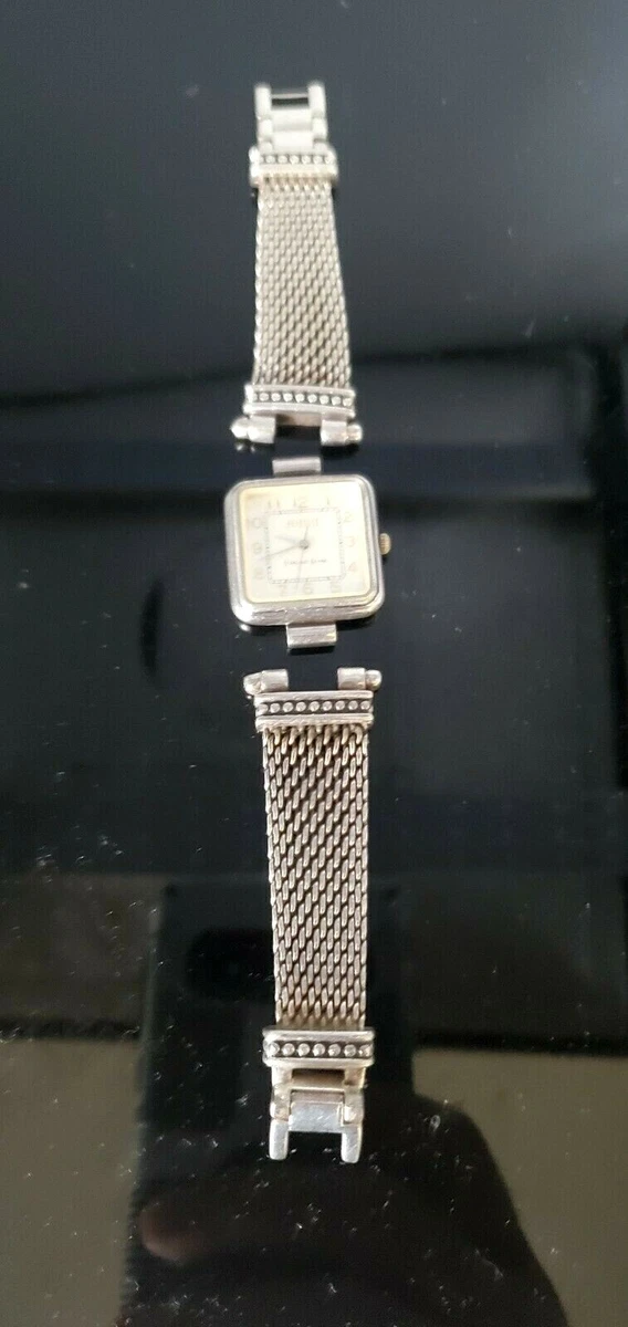 Ecclissi Sterling Silver Watch for Parts Not Working 52 grams