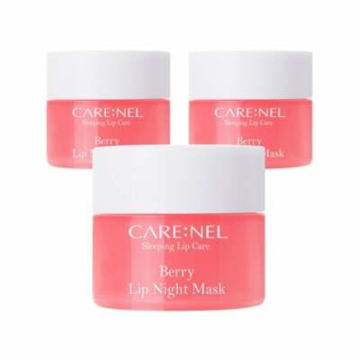Carenel Berry Lip Night Mask 5g*3Pcs - FREE SHIPPING