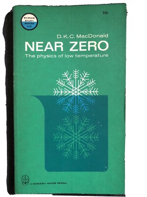 Near Zero by D K C MacDonald -- 1961 Paperback