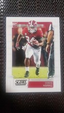 Damien Harris 2019 Panini Score New England Patriots Rookie Card #337
