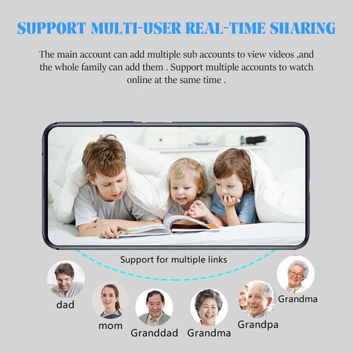 Mini Camera Wireless Built-in battery Wifi Home Security - HD 1080P Night Vision - Picture 10 of 17