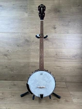Fender Paramount PB-180E Acoustic-Electric Banjo Natural B-Stock