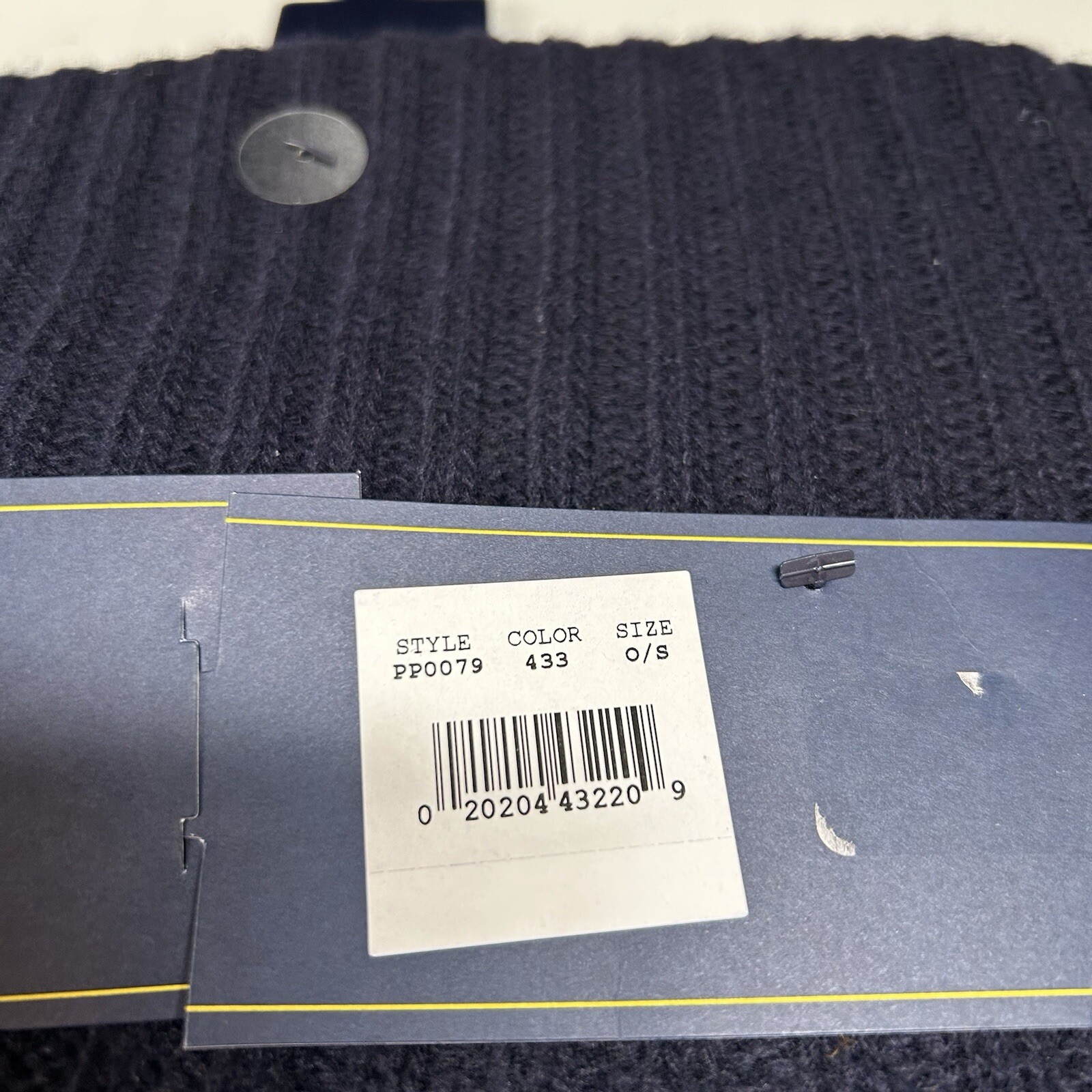 Polo Ralph Lauren Beanie Hat Berretto Sciarpa Set Uomo Navy Rosso Pony Acrilico Preppy NUOVO