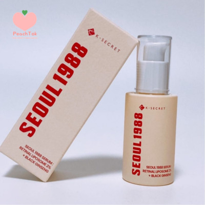 KSECRET - SEOUL 1988 Serum : Retinal Liposome 2% + Black Ginseng 30ml