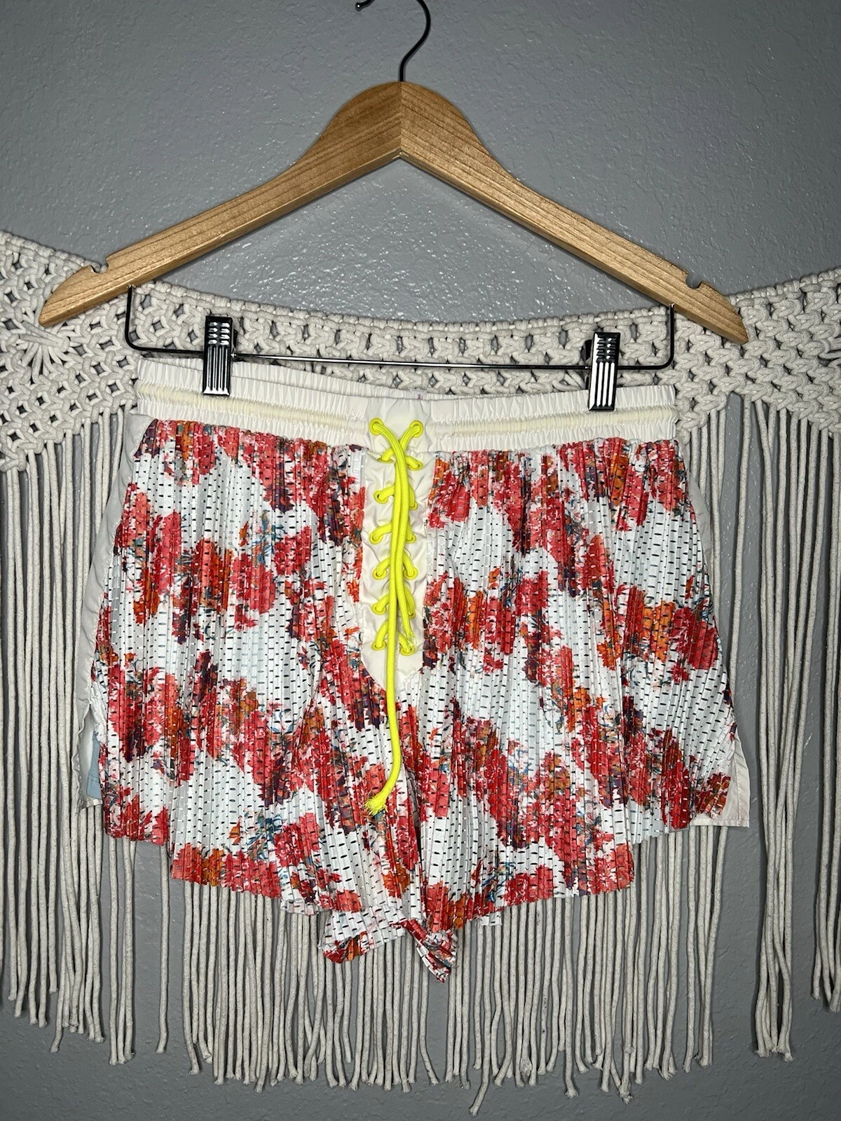 free-people-movement playoff printed shorts